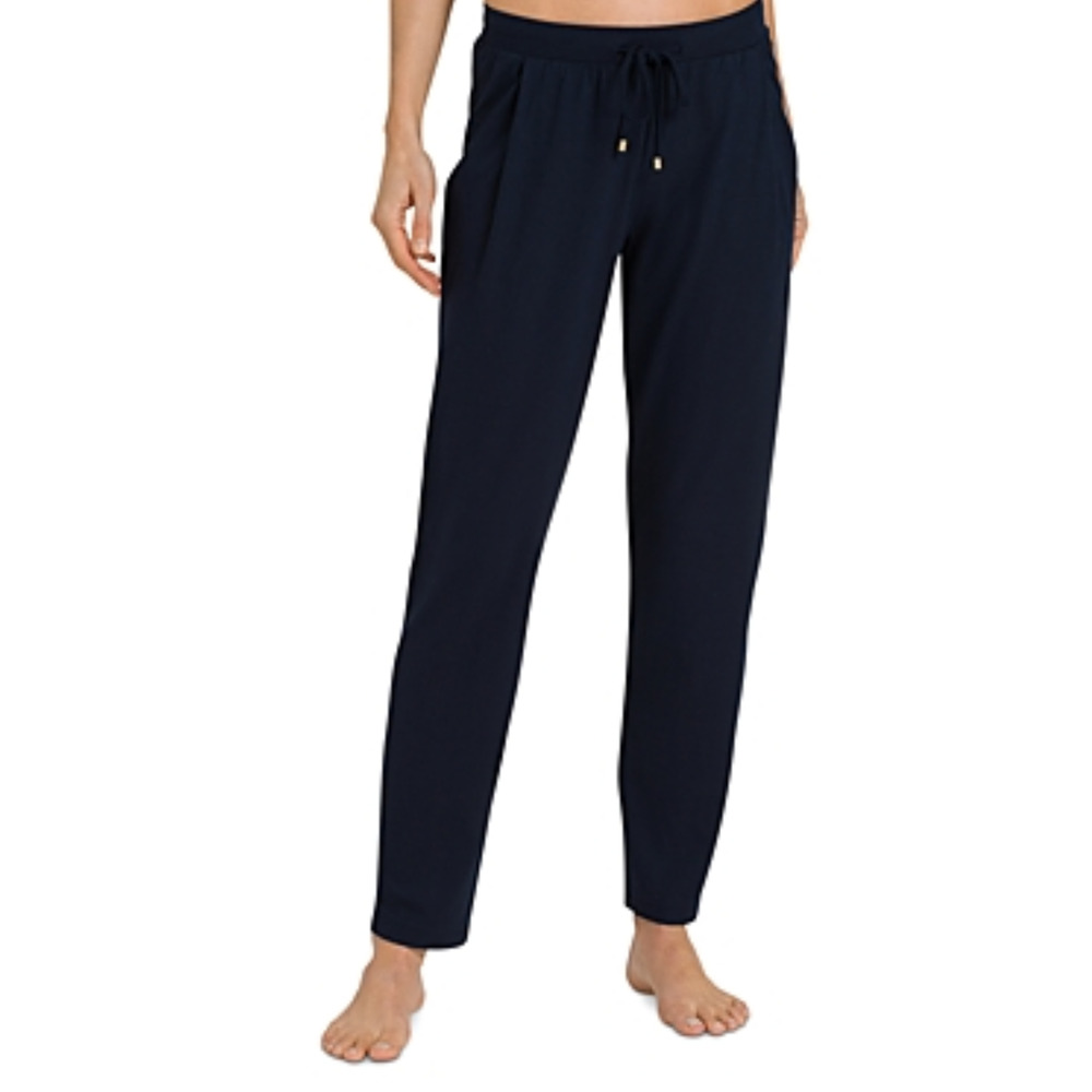 Hanro Women Sleep & Lounge Knit Sleep Pants Deep Navy Size S